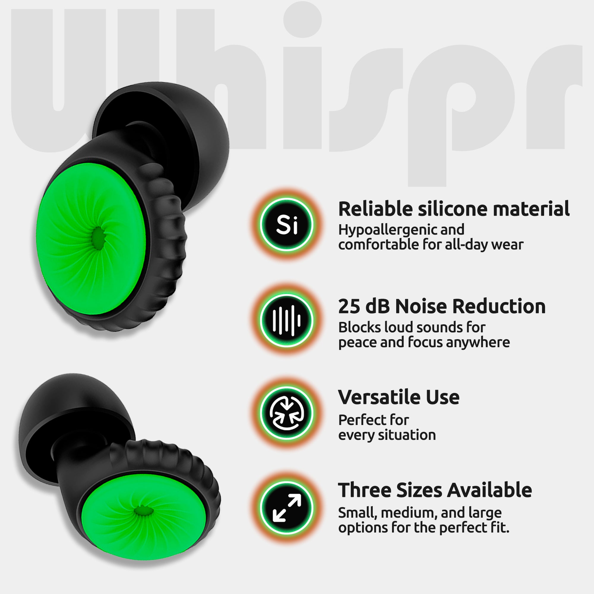 Whispr Ear Plugs